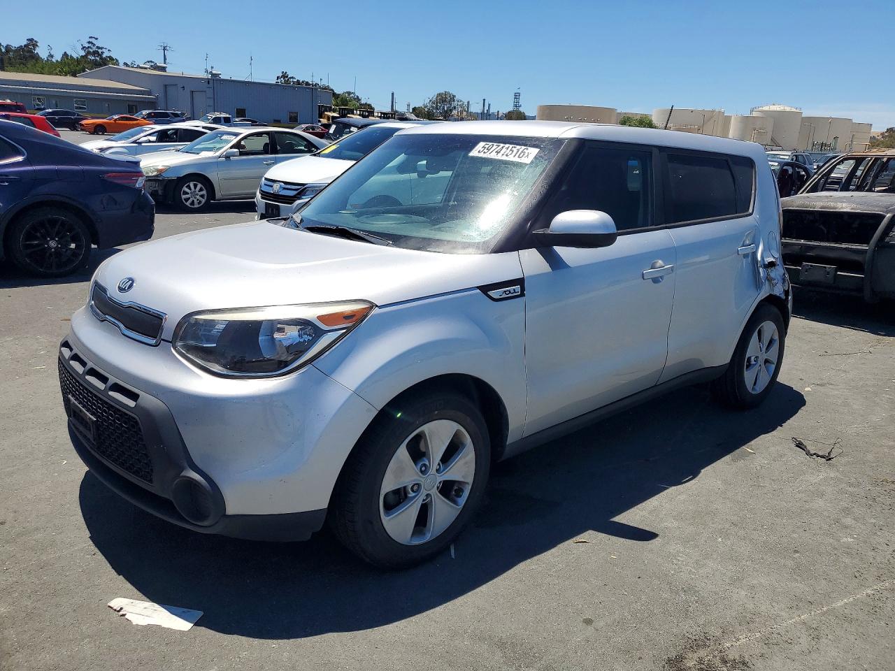 2016 Kia Soul, VIN KNDJN2A26G7844661 — Rear end