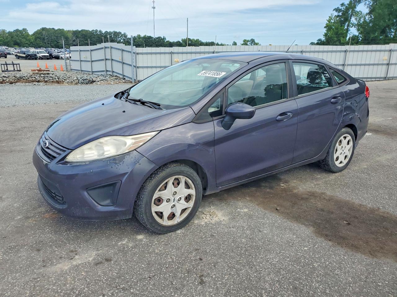 2013 Ford Fiesta S, VIN 3FADP4AJXDM220640 — Rear end
