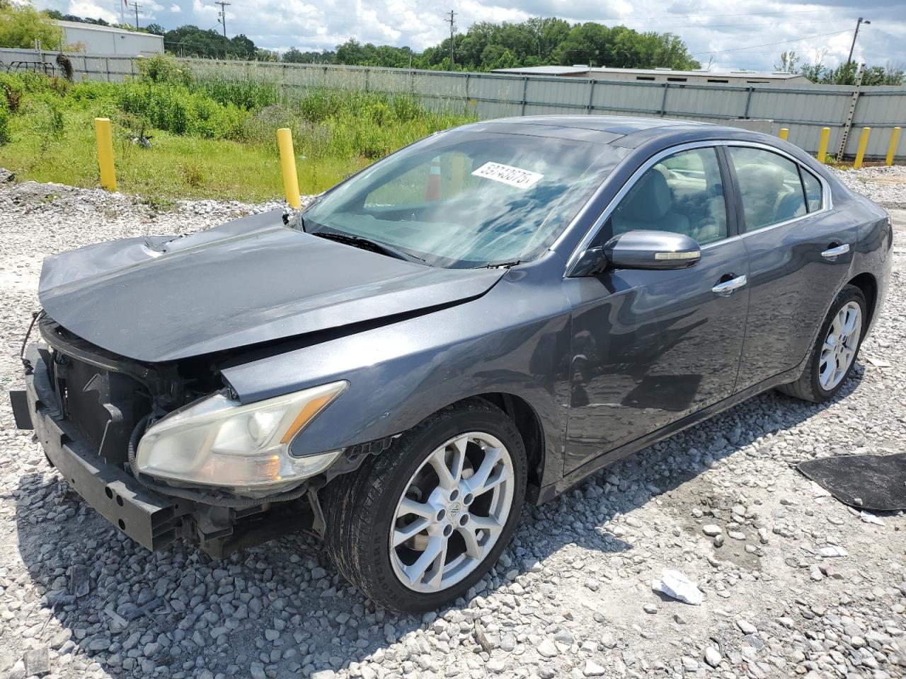 2012 Nissan Maxima SV, VIN 1N4AA5AP8CC821172 — Перед