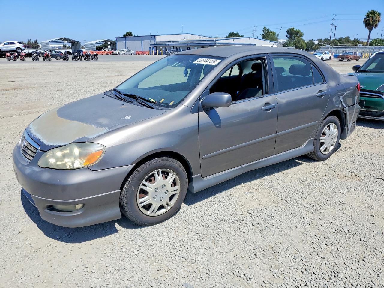 2005 Toyota Corolla CE, VIN 1NXBR32E05Z486930 — Rear end