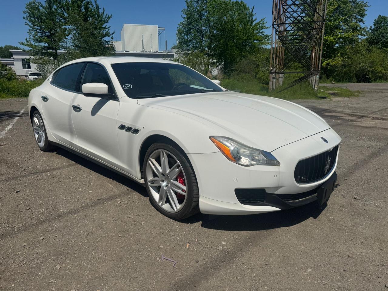 2014 Maserati Quattroporte S Q4, VIN ZAM56RRA5E1106512 — Normal wear