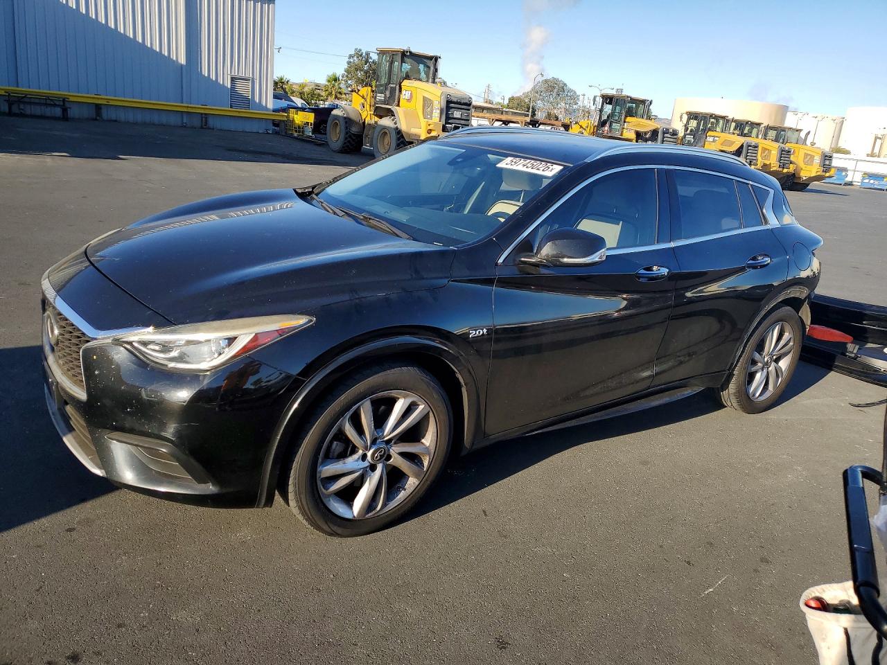 2019 Infiniti QX30 Luxe, VIN SJKCH5CP9KA007633 — Rear end