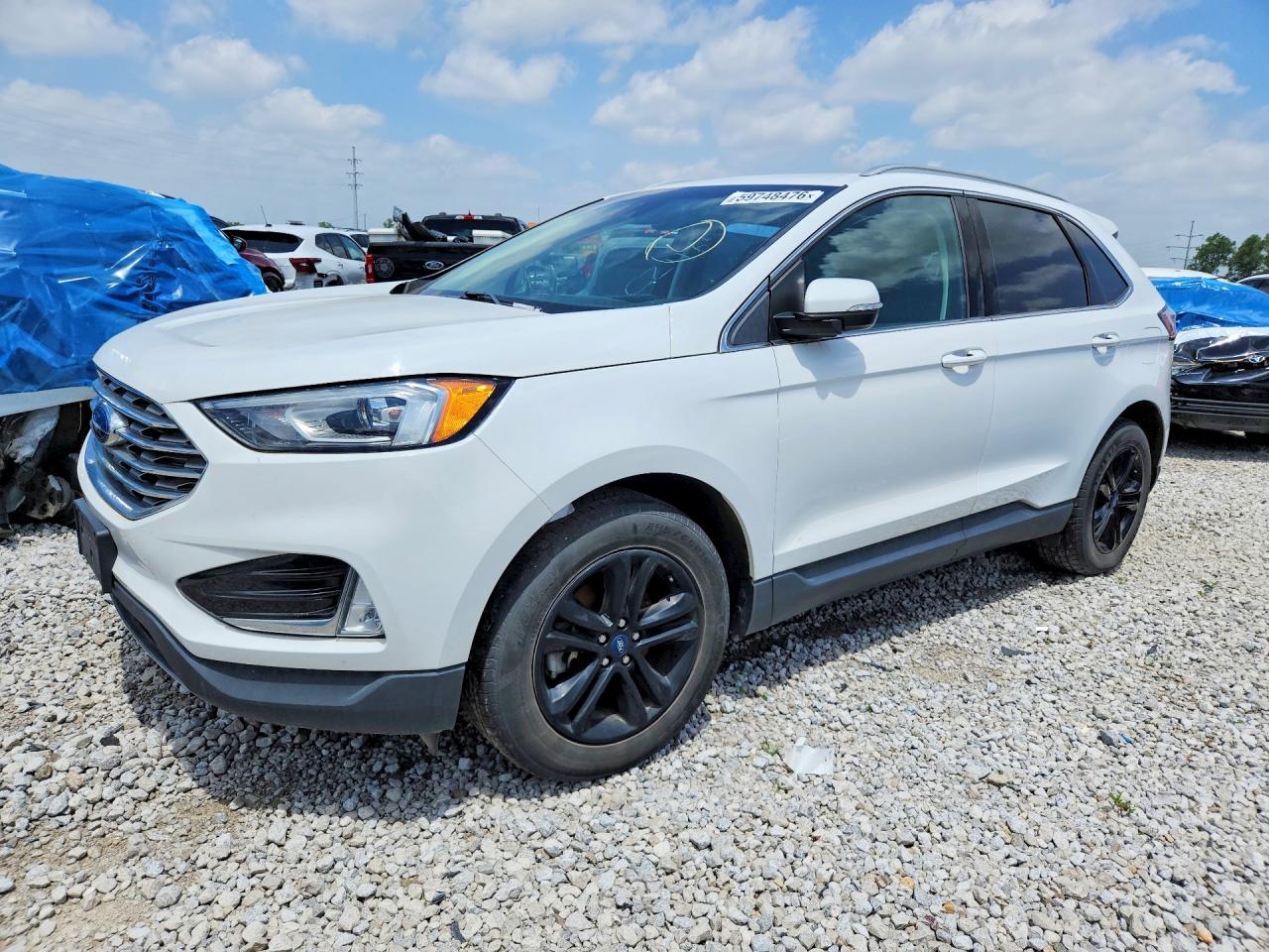 2019 Ford Edge SEL, VIN 2FMPK3J97KBC24645 — Side