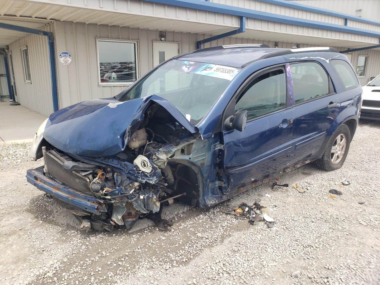 2008 Chevrolet Equinox LS, VIN 2CNDL13F786305718 — Side