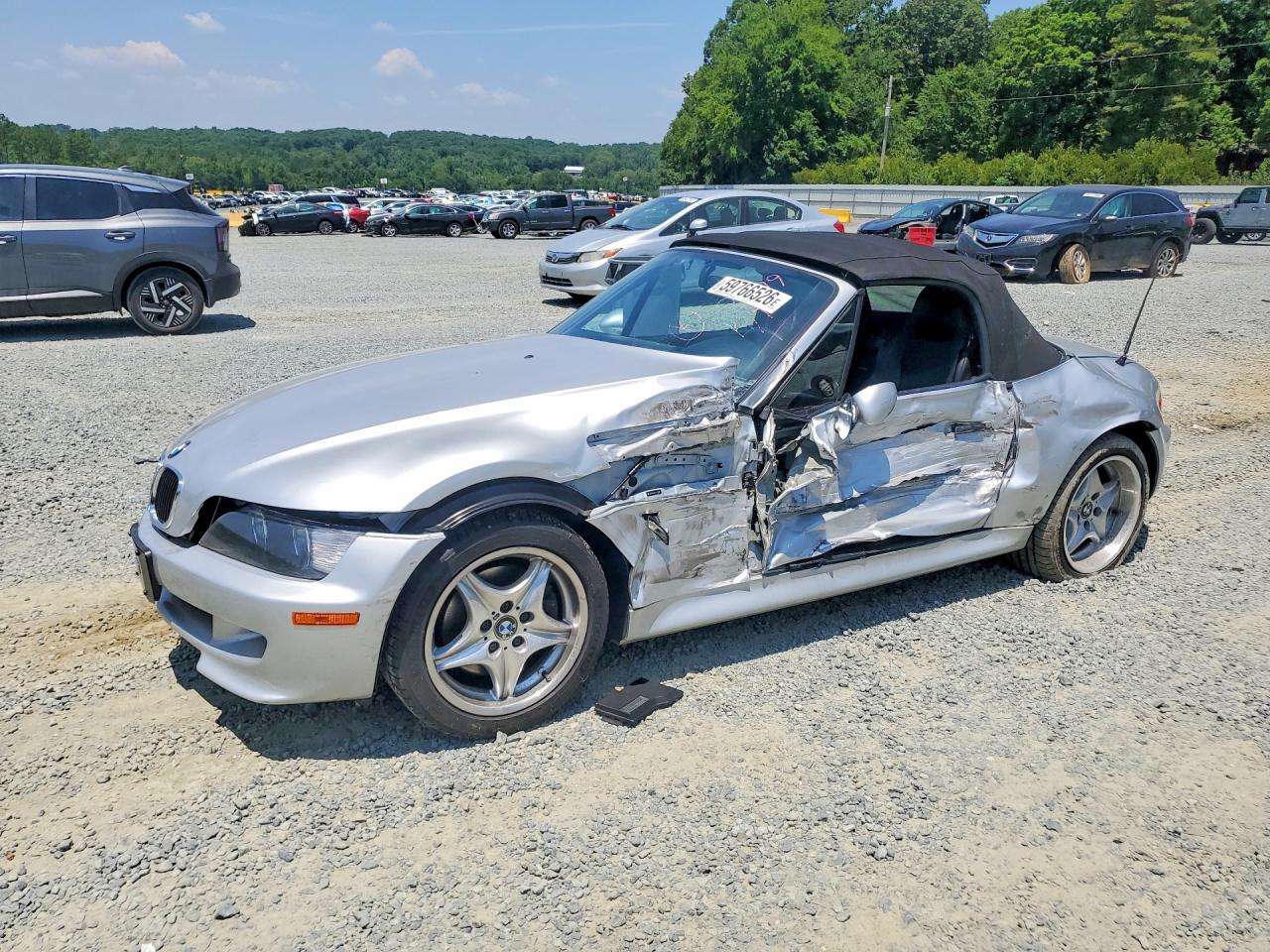 2000 BMW Z3 M Roadster, VIN WBSCK9340YLC92409 — Side