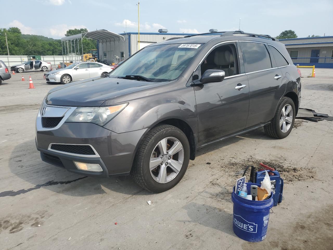2012 Acura MDX, VIN 2HNYD2H26CH543145 — Hail