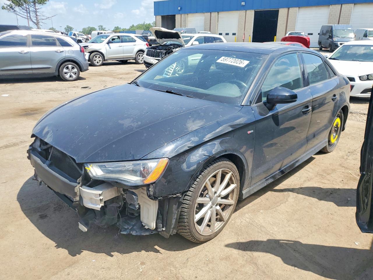 2016 Audi A3 Premium Plus, VIN WAUJ8GFF1G1039179 — Front end