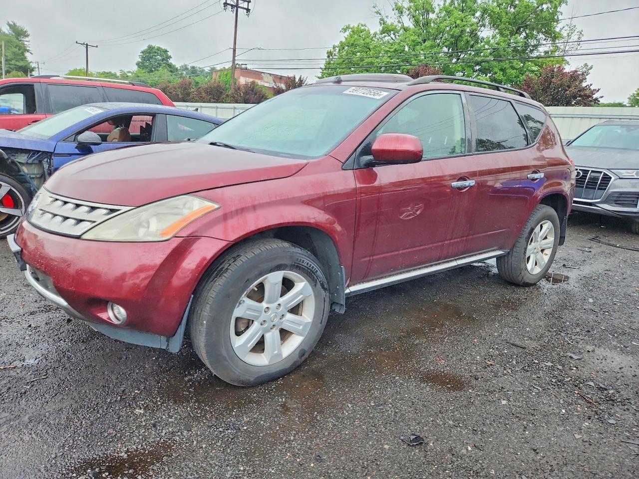 2007 Nissan Murano S, VIN JN8AZ08W87W651844 — Side