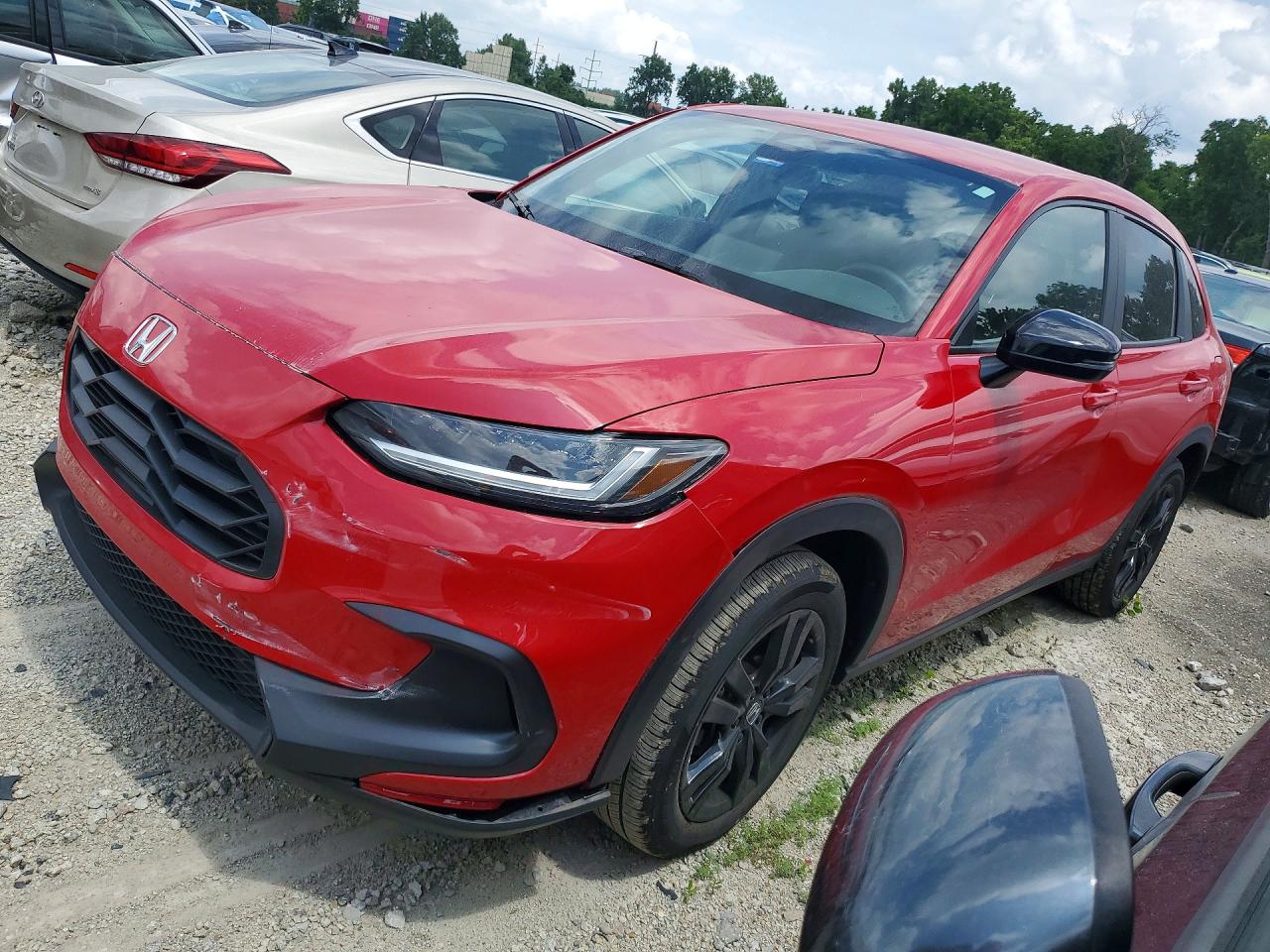 2026 Honda HR-V Sport, VIN 3CZRZ2H54TM734077 — Rear end