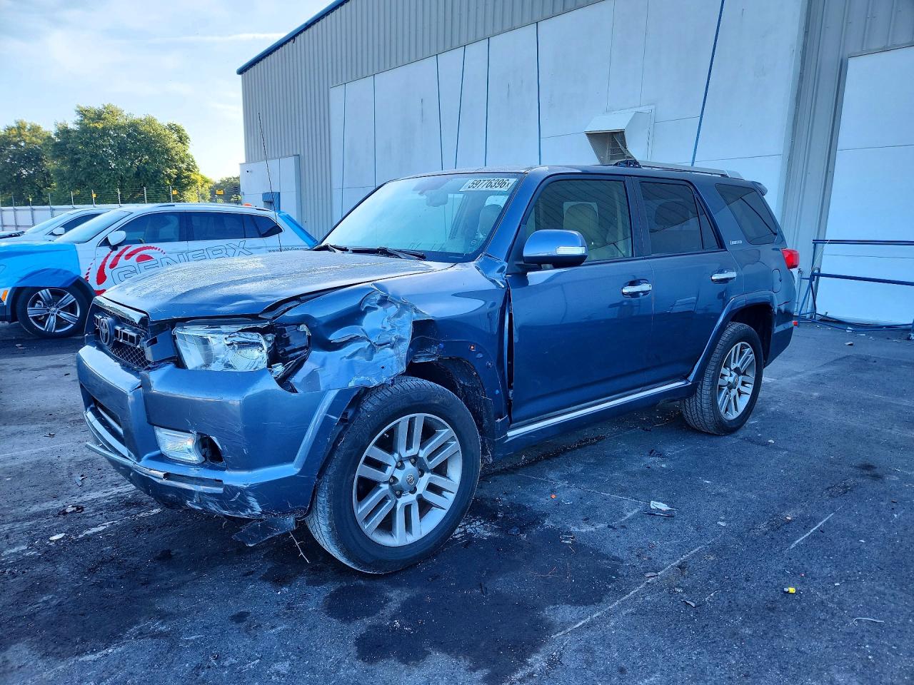 2012 Toyota 4Runner Limited, VIN JTEZU5JR1C5043674 — Side