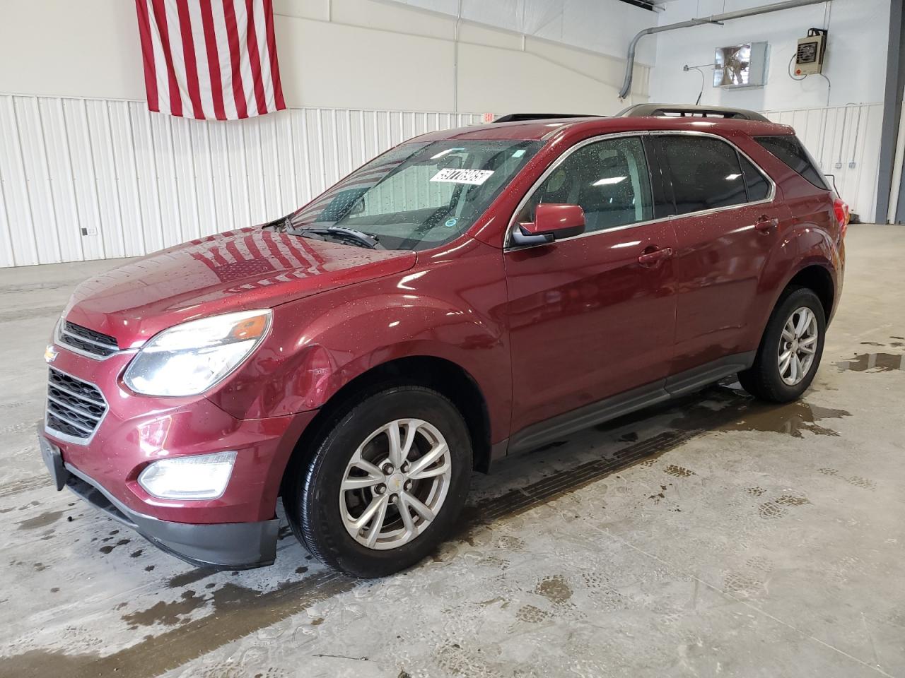2016 Chevrolet Equinox LT, VIN 2GNALCEK0G1122726 — Front end