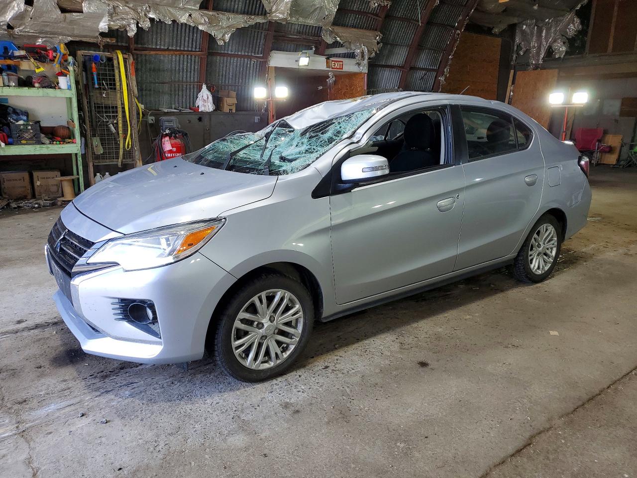 2023 Mitsubishi Mirage SE, VIN ML32FVFJ9PHF01538 — Крыша