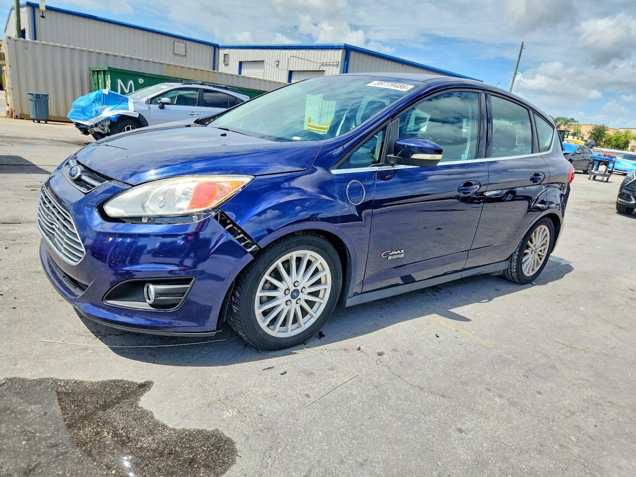 2016 Ford C-Max SEL, VIN 1FADP5CU5GL104507 — Зад