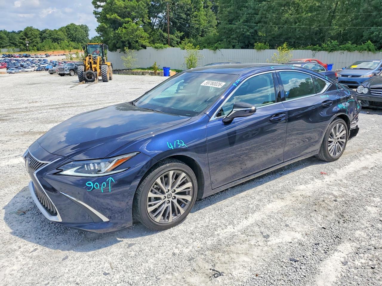2021 Lexus ES 350, VIN 58ADZ1B11MU094556 — Rear end