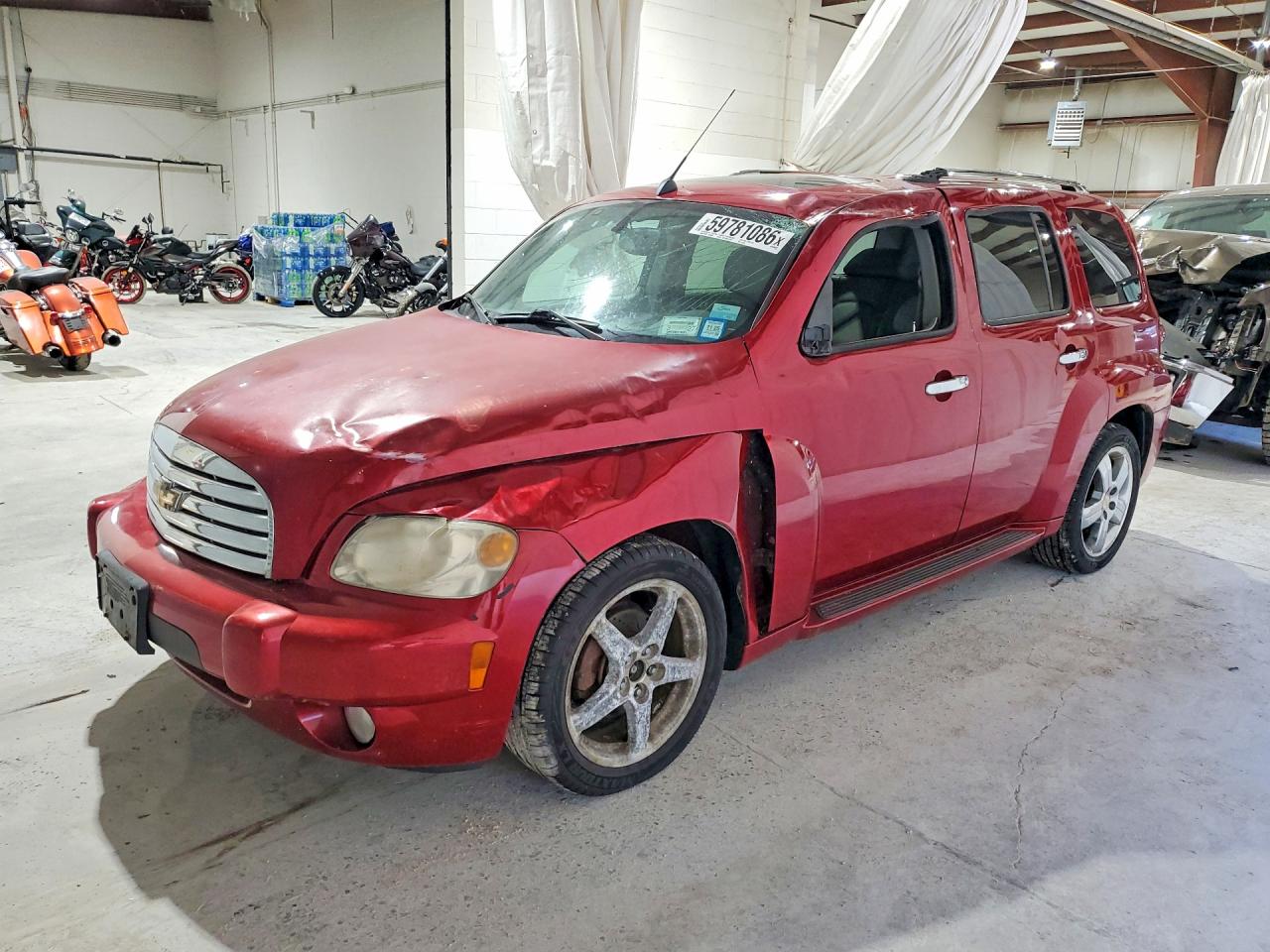 2010 Chevrolet HHR 2LT, VIN 3GNBACDVXAS551759 — Front end