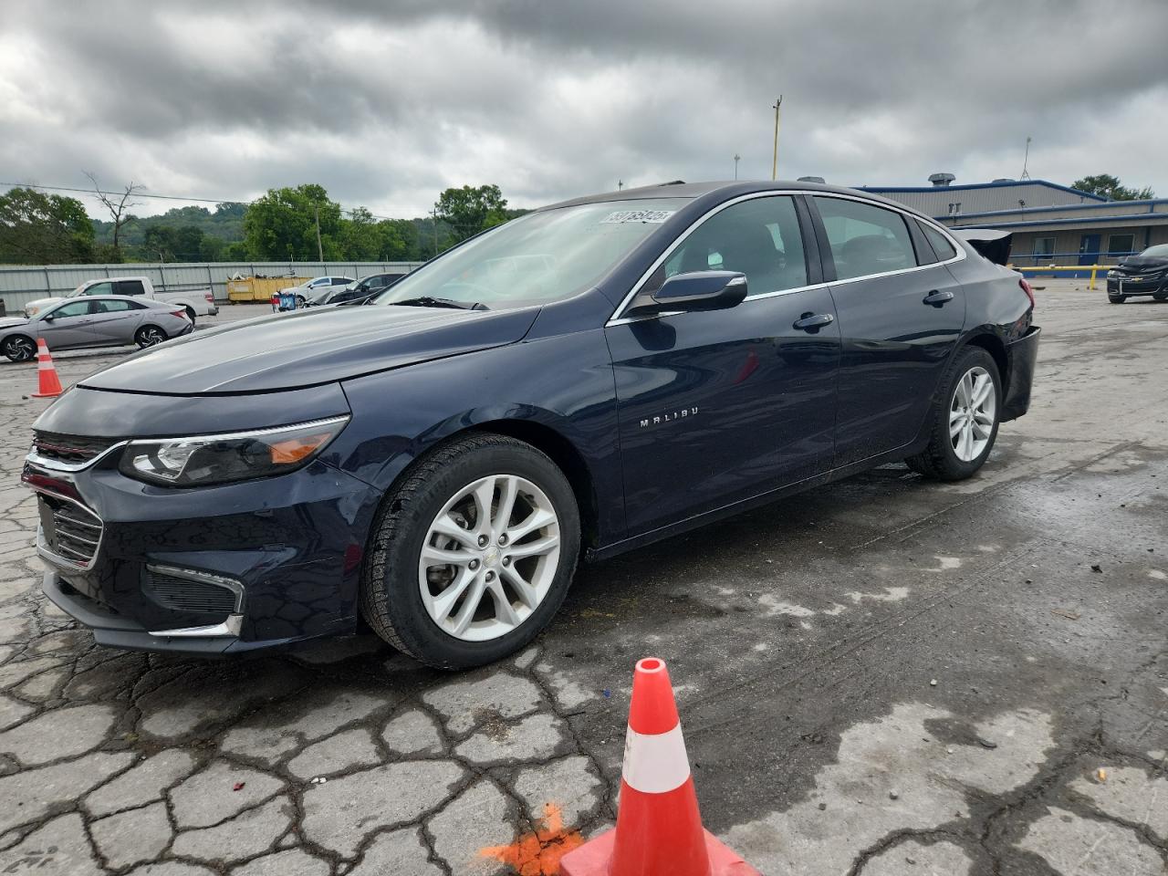2017 Chevrolet Malibu LT, VIN 1G1ZE5ST7HF239673 — Rear end