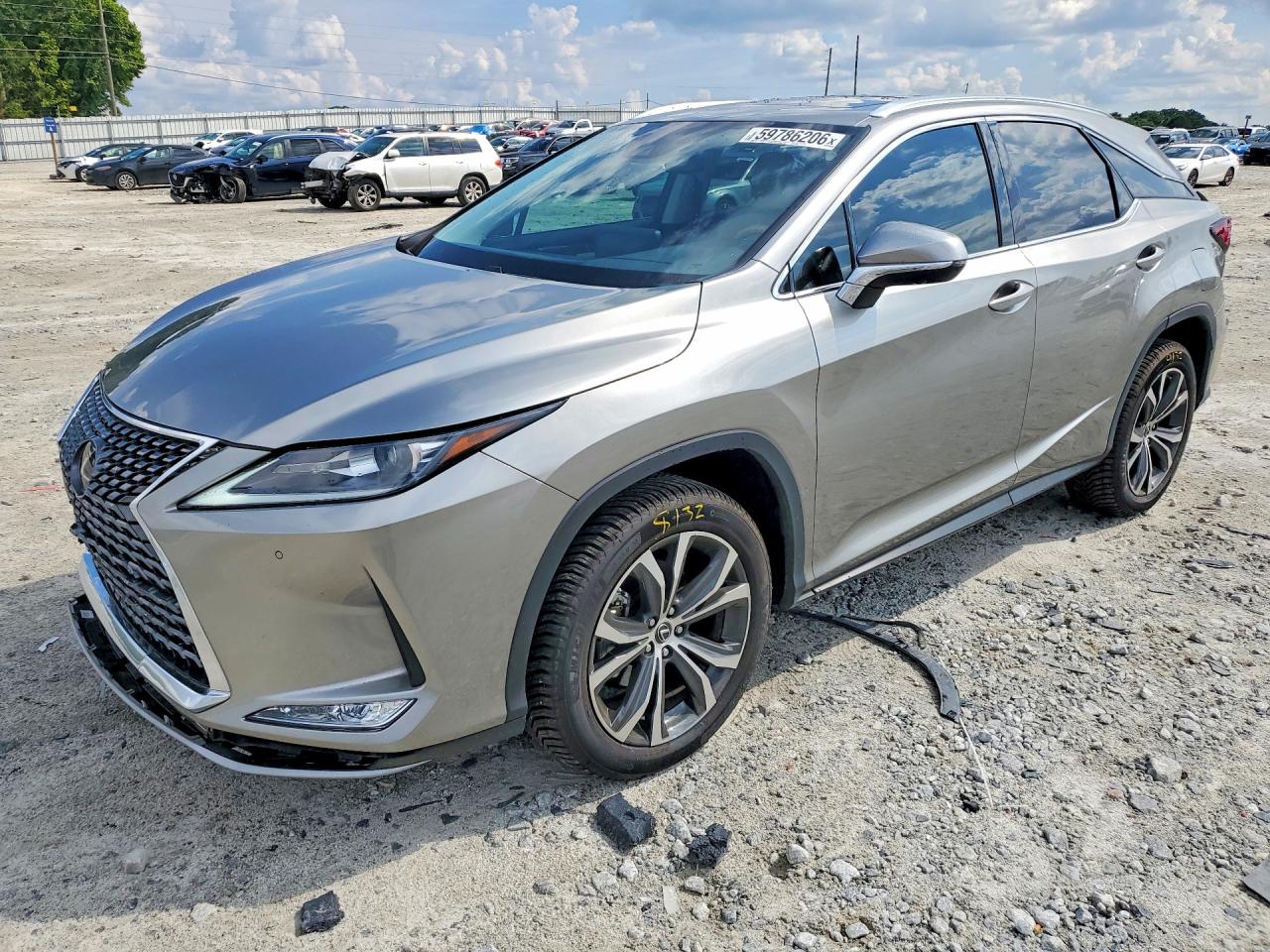 2022 Lexus RX 350, VIN 2T2HZMAAXNC253987 — Rear end