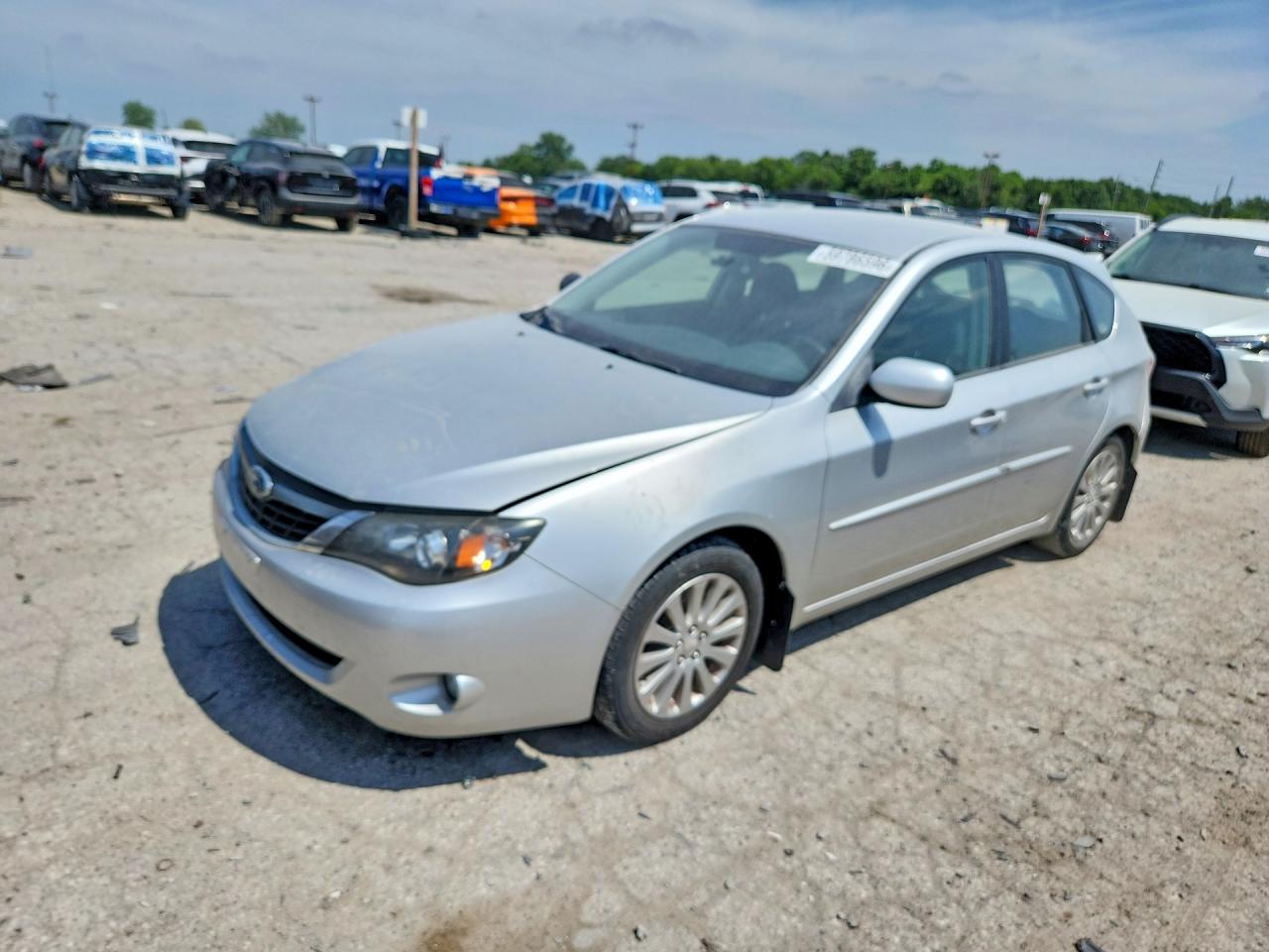 2008 Subaru Impreza i, VIN JF1GH616X8H823406 — Перед