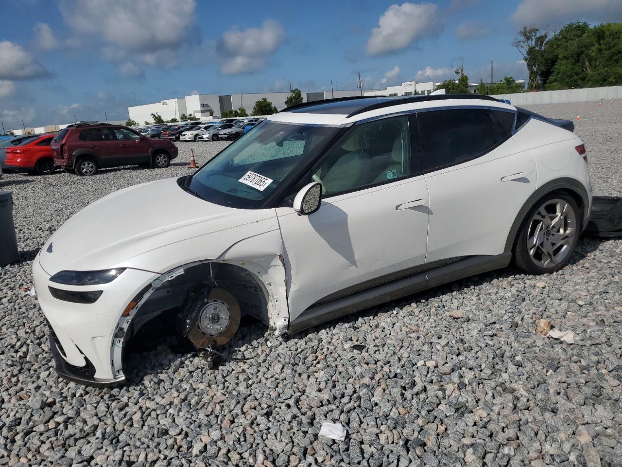 2024 Genesis GV60 Performance, VIN KMUKEDSB7RU024590 — Front end