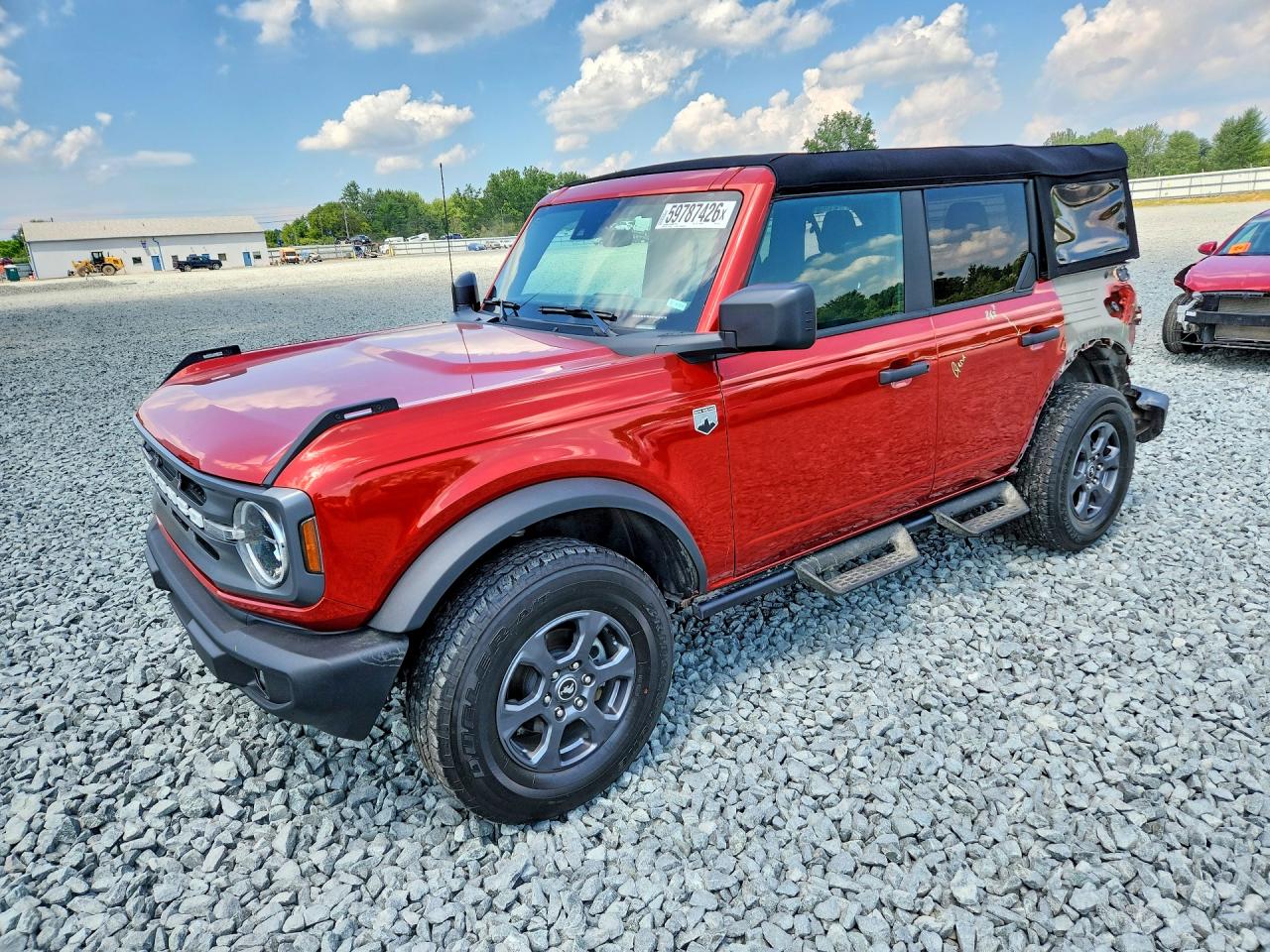 2024 Ford Bronco Big Bend, VIN 1FMDE7BHXRLB22404 — Rear end