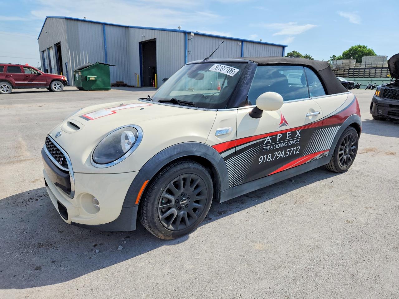 2019 MINI Convertible Cooper S, VIN WMWWG9C56K3E40064 — Water / flood