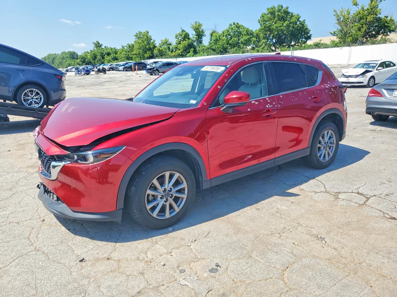 2022 Mazda CX-5 S Select, VIN JM3KFBBM2N0581762 — Перед