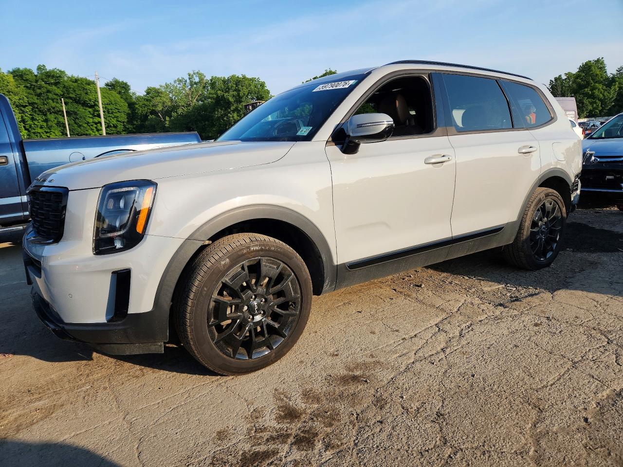 2022 Kia Telluride SX, VIN 5XYP5DHC9NG295283 — Зад