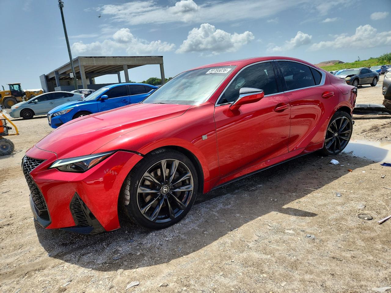 2024 Lexus IS 300 F Sport, VIN JTHBA1D21R5131590 — Rear end