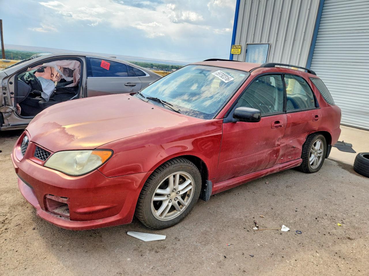2007 Subaru Impreza i, VIN JF1GG61677H805401 — Front end
