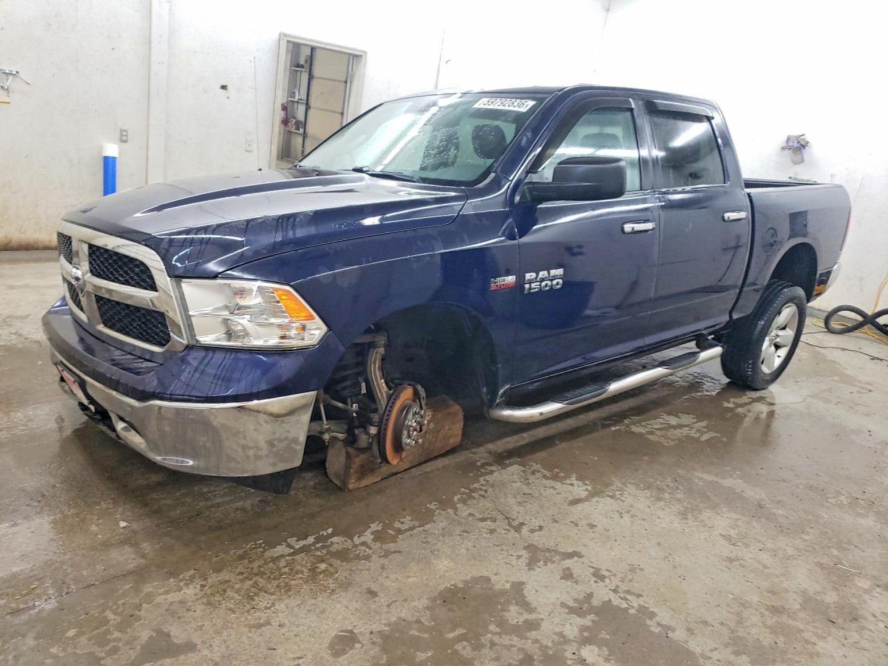 2017 Ram 1500 Big Horn, VIN 1C6RR7LT9HS533855 — Rear end