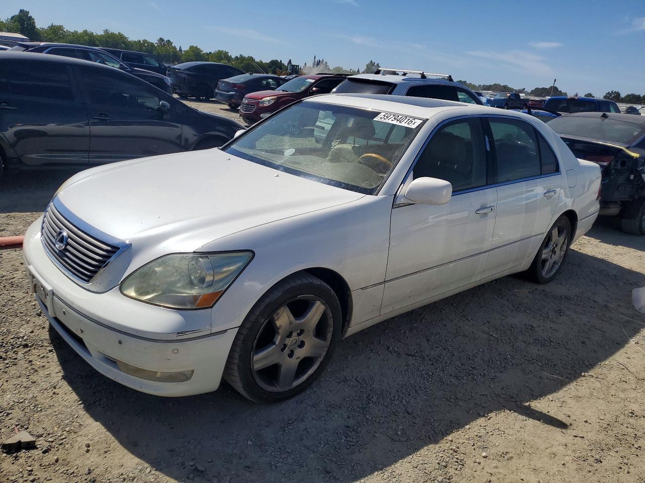 2005 Lexus LS 430, VIN JTHBN36F155014750 — Minor dents and scratches