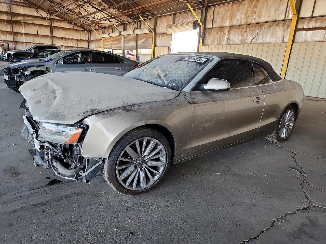 2010 Audi A5 Premium Plus, VIN WAUJFAFH5AN013091 — Front end