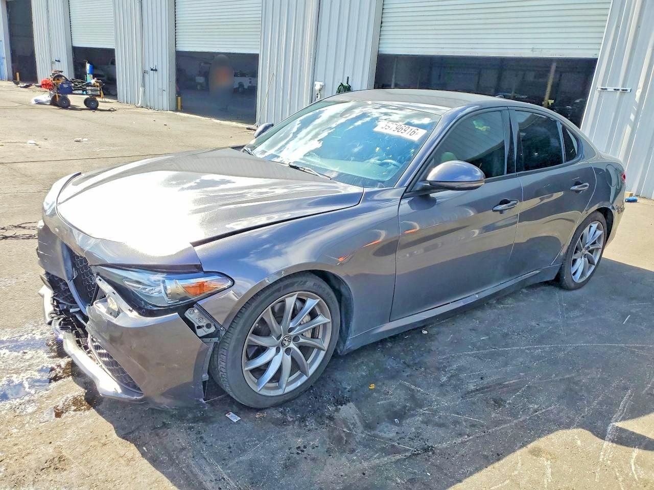 2023 Alfa Romeo Giulia, VIN ZARFAMAN8P7666572 — Front end