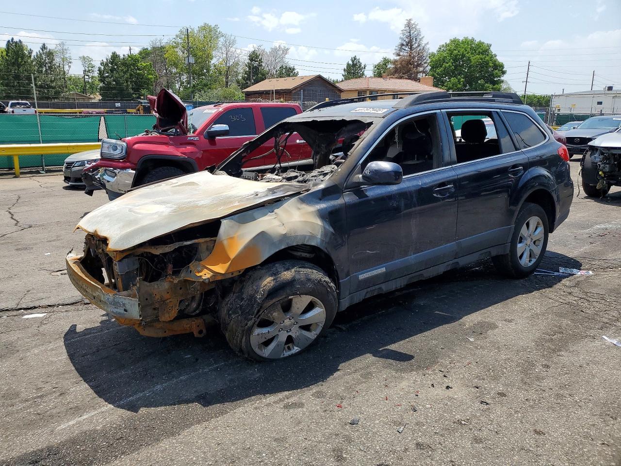2012 Subaru Outback Premium, VIN 4S4BRBBC4C3222637 — Burn