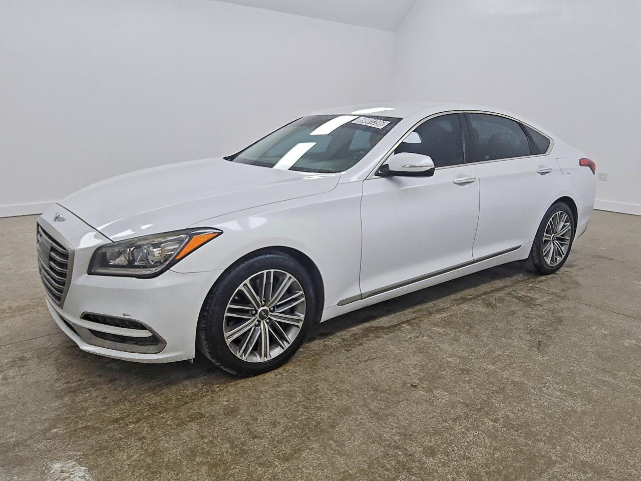 2019 Genesis G80 3.8L, VIN KMTFN4JE2KU303291 — Minor dents and scratches