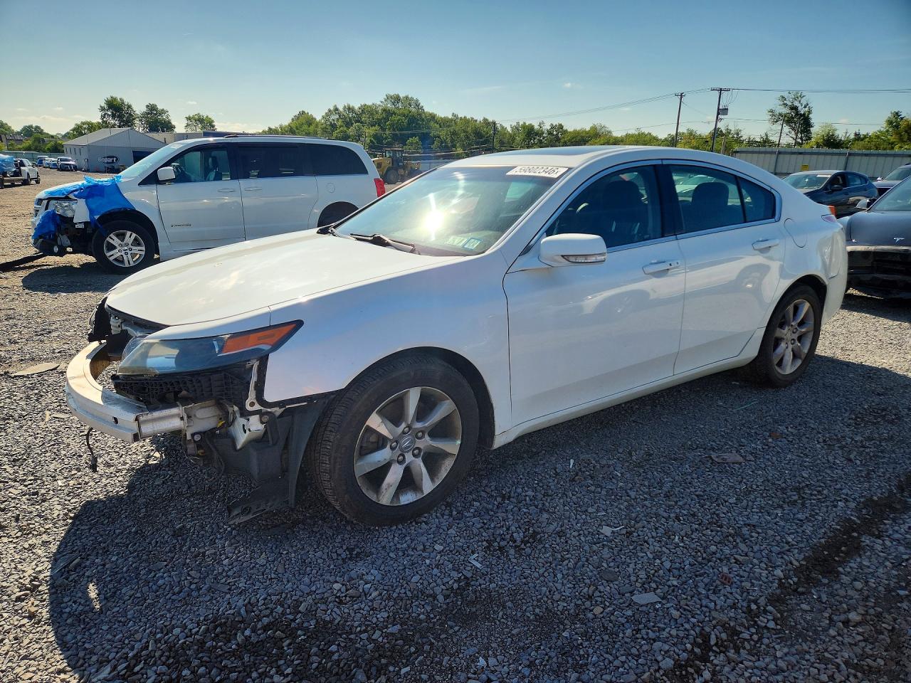 2014 Acura TL Technology, VIN 19UUA8F57EA003013 — Front end