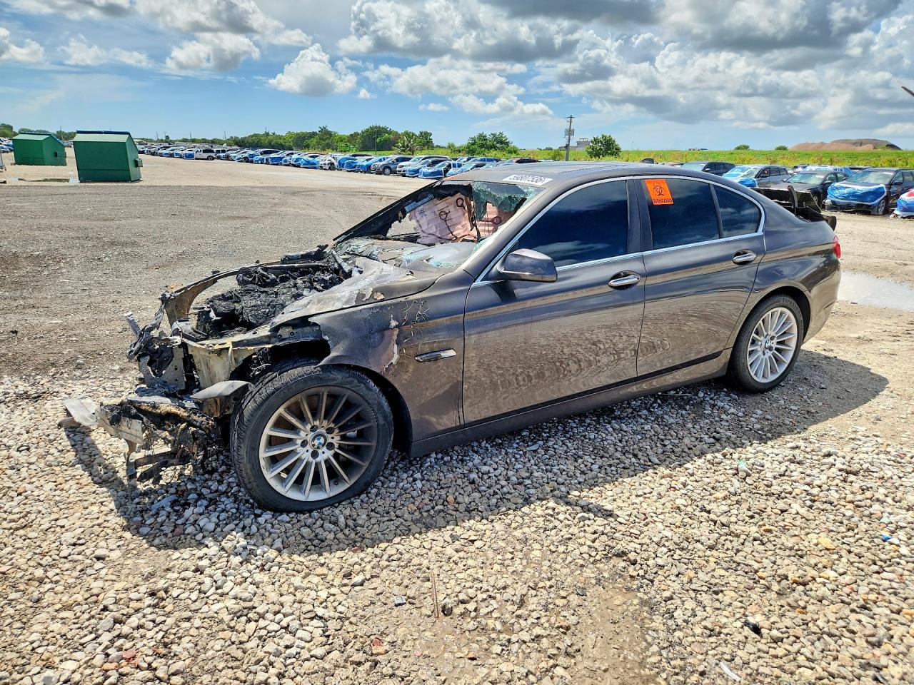 2011 BMW 5 Series 535i, VIN WBAFR7C57BC601744 — Burn