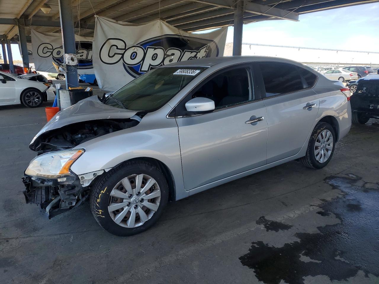 2015 Nissan Sentra SR, VIN 3N1AB7AP4FL653450 — Front end