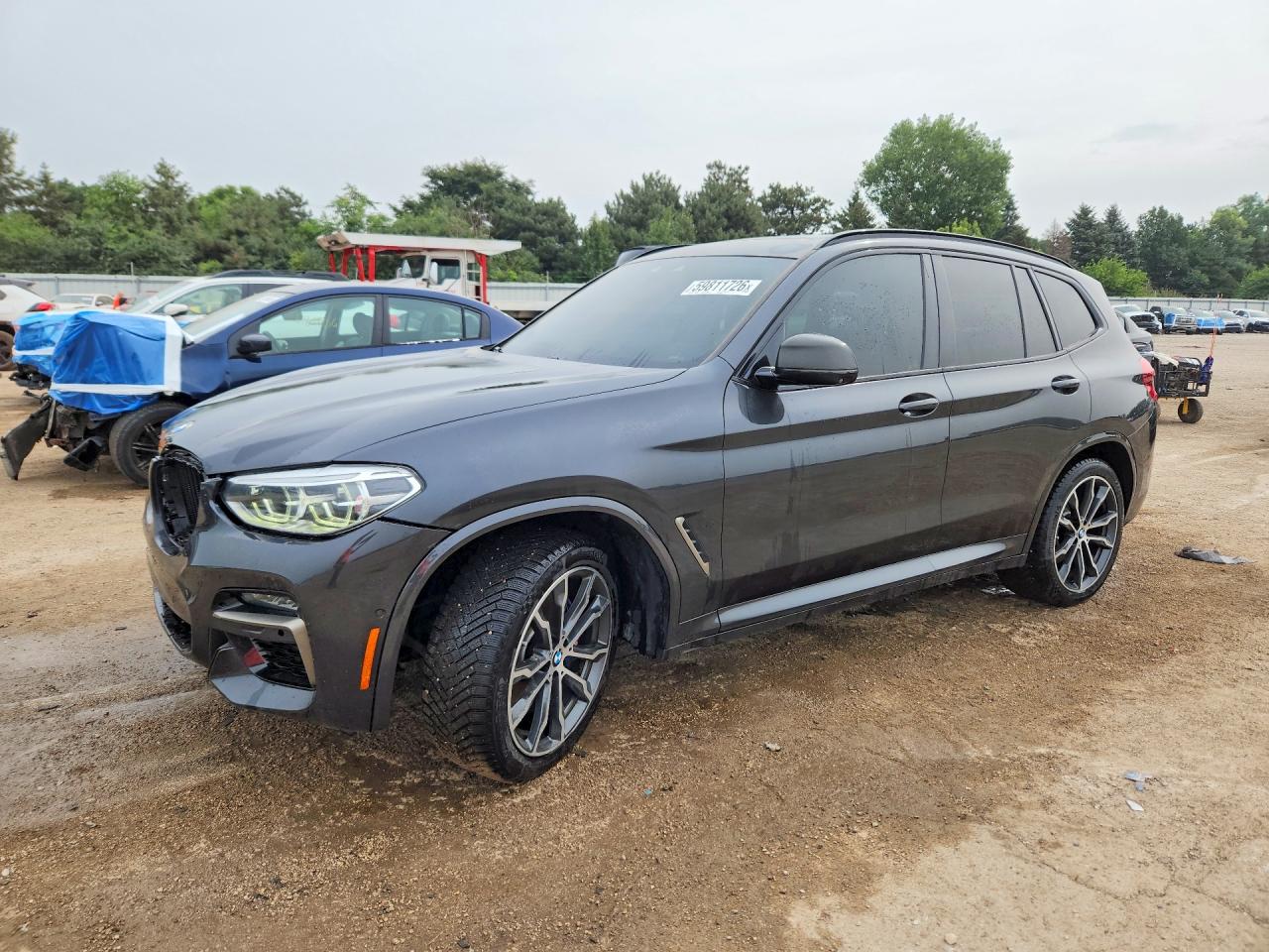 2020 BMW X3 M40i, VIN 5UXTY9C0XL9C14985 — Front end
