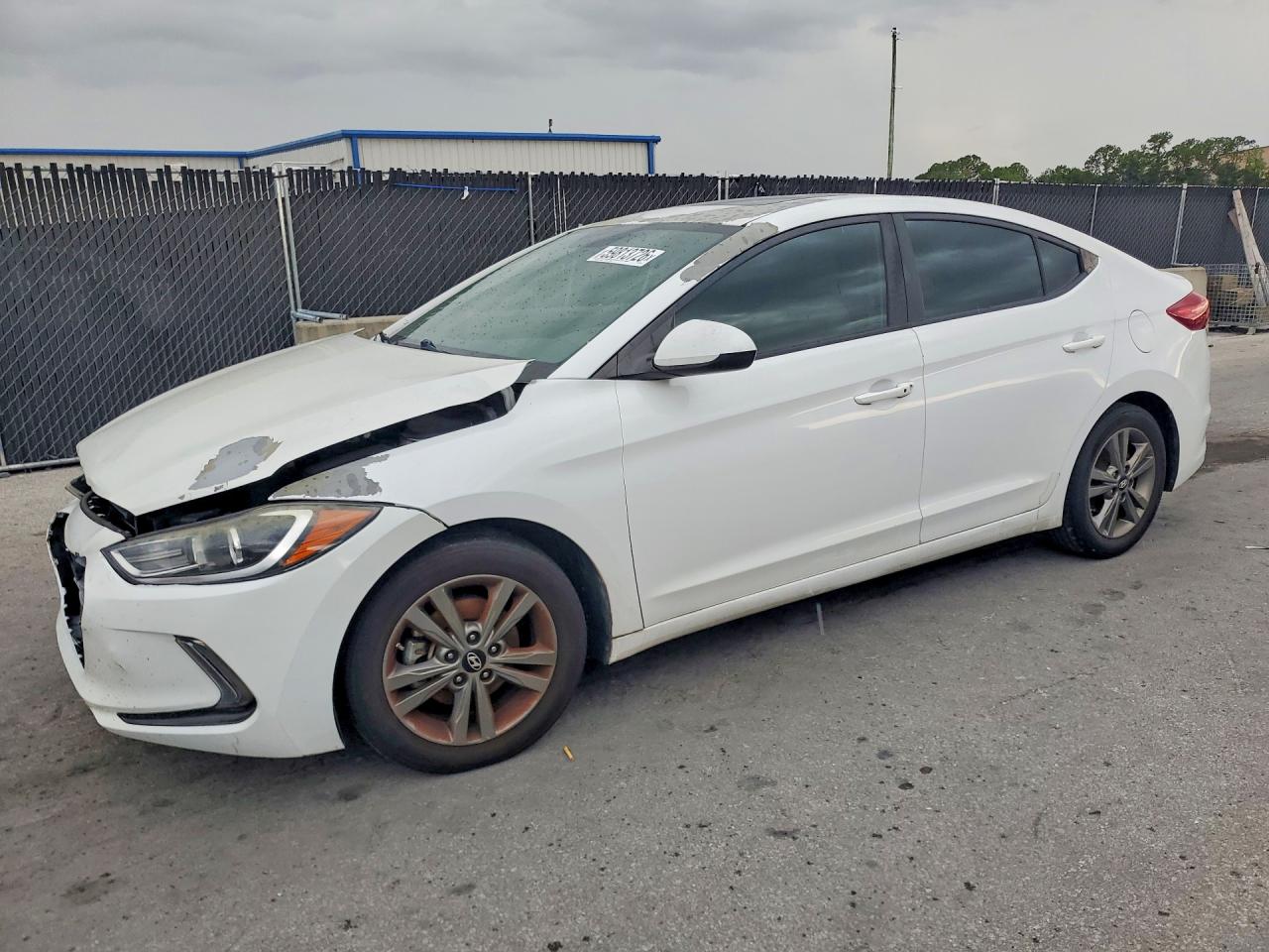 2018 Hyundai Elantra SEL, VIN 5NPD84LF6JH275121 — Front end