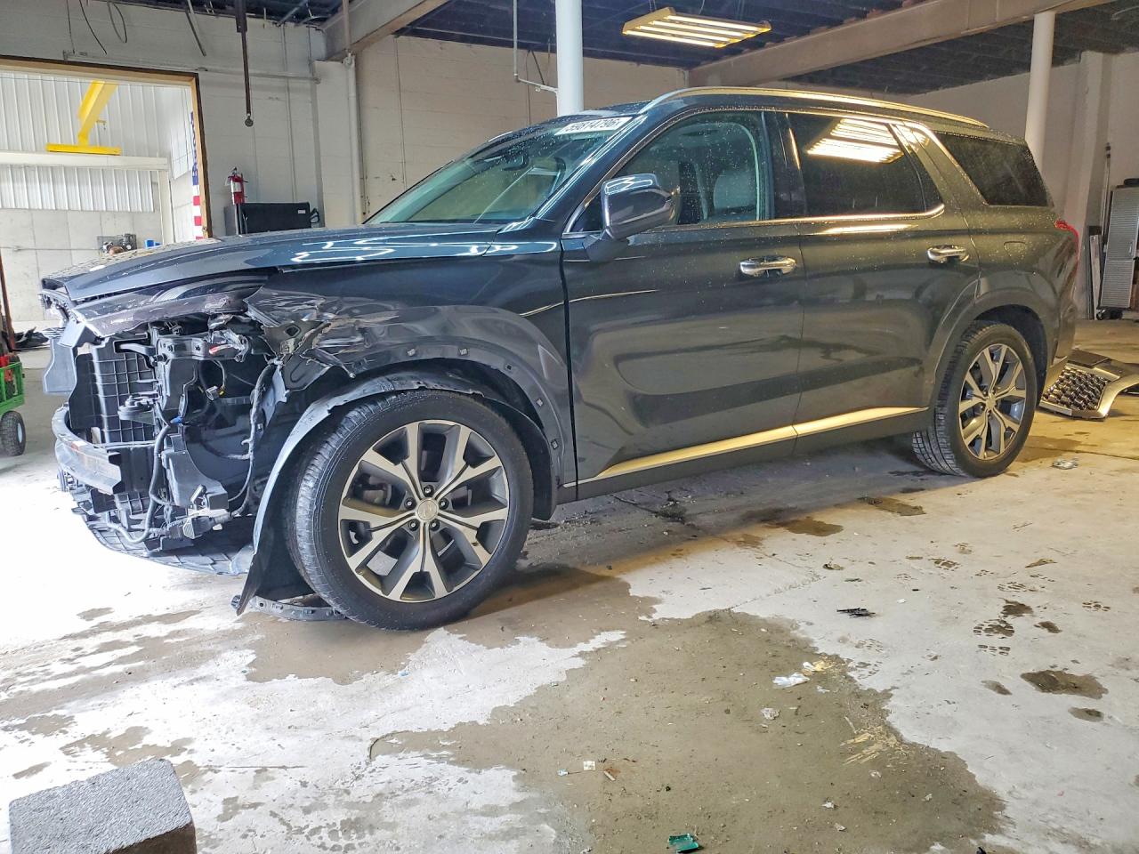 2020 Hyundai Palisade SEL, VIN KM8R3DHE2LU048274 — Front end