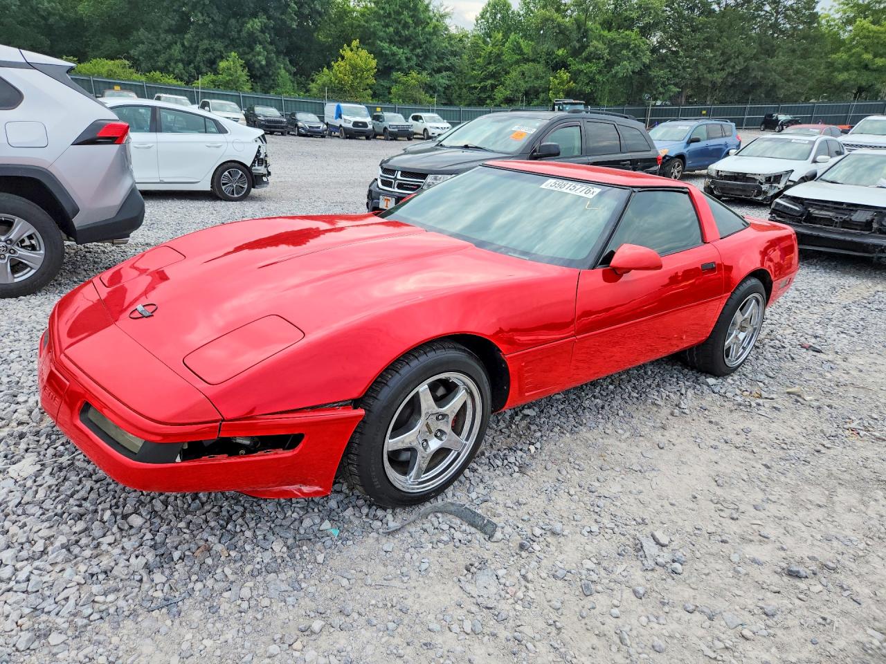 1995 Chevrolet Corvette, VIN 1G1YY22P4S5105625 — Front end