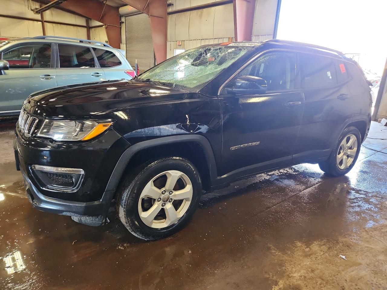 2018 Jeep Compass Altitude, VIN 3C4NJDBB6JT162261 — Hail