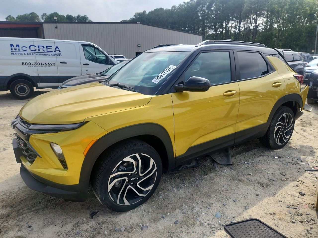 2024 Chevrolet TrailBlazer RS, VIN KL79MUSL1RB030309 — Зад