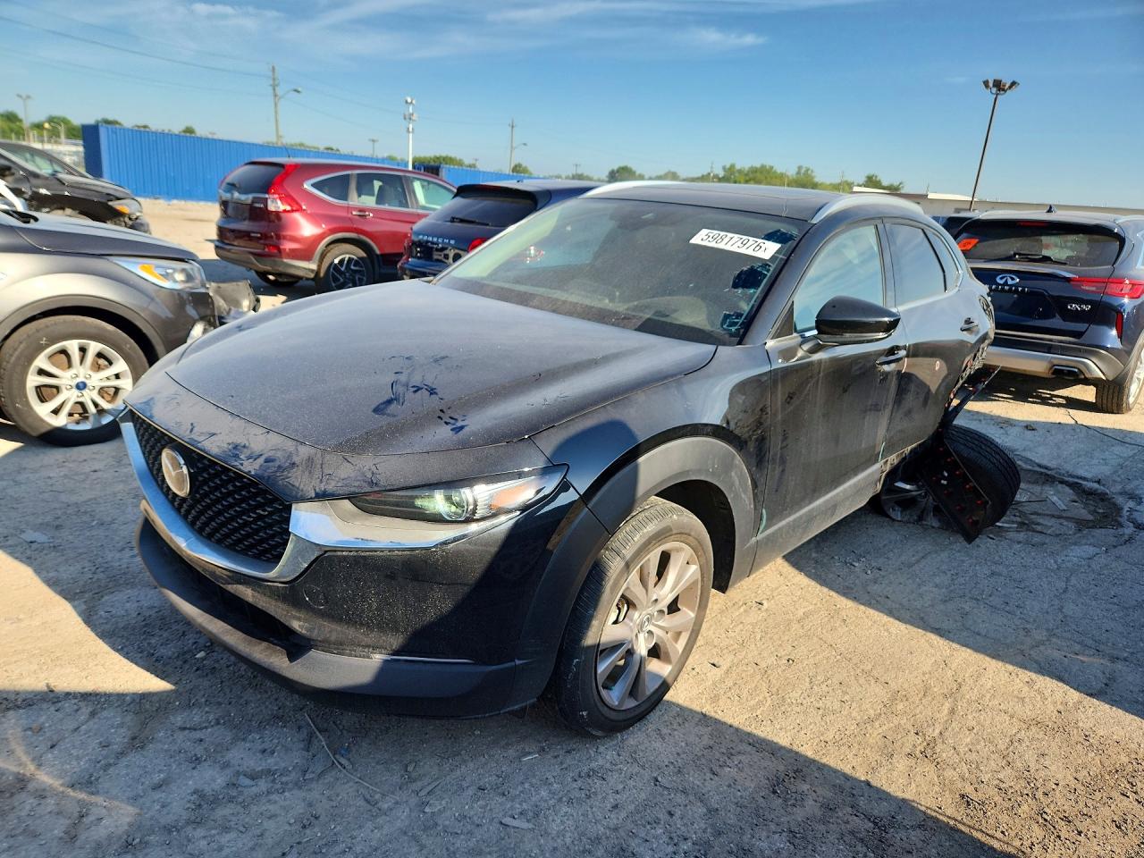 2022 Mazda CX-30 S Premium, VIN 3MVDMBDL5NM439932 — Rear end