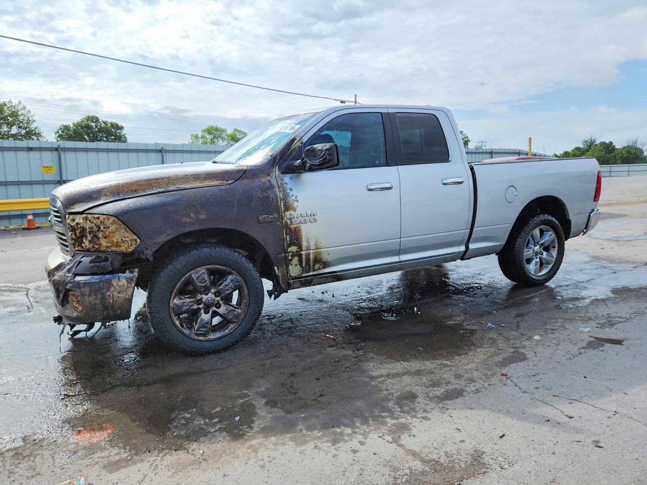 2015 Ram 1500 Big Horn, VIN 1C6RR6GT7FS644812 — Burn