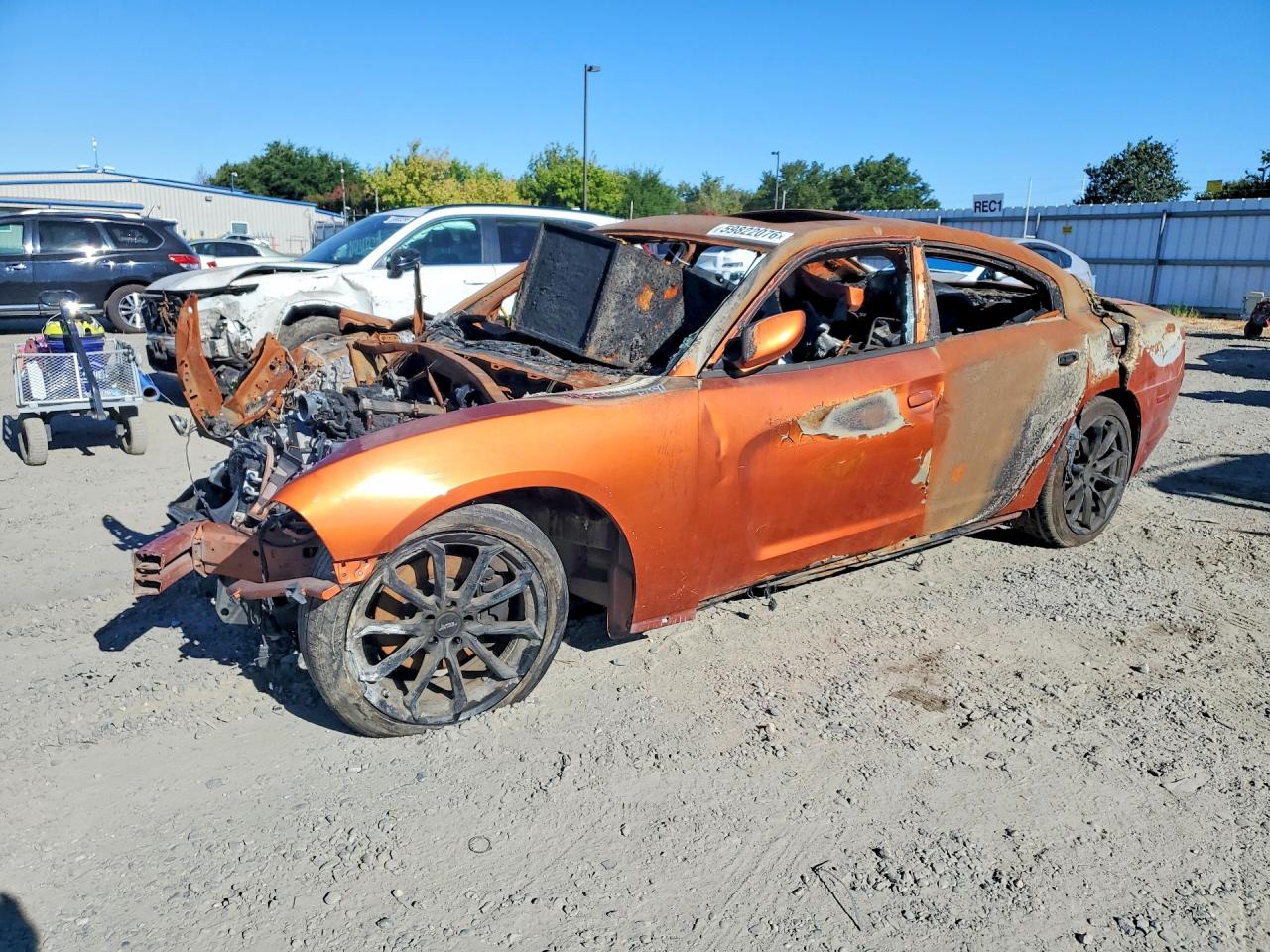 2011 Dodge Charger Road/Track, VIN 2B3CL5CT3BH511368 — Burn