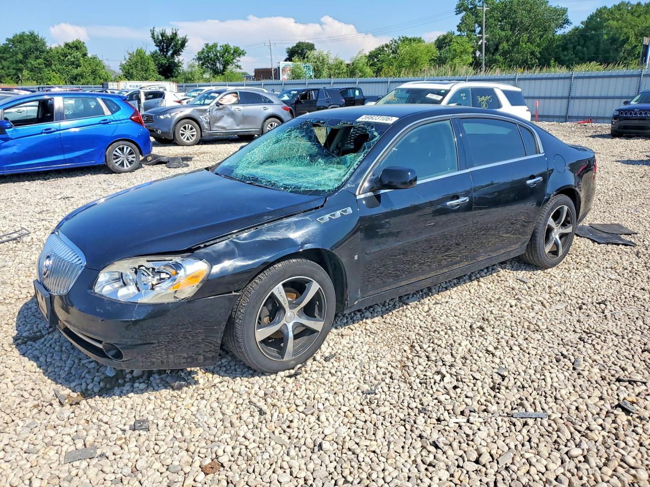 2010 Buick Lucerne CXL Special Edition, VIN 1G4HD5EM2AU116015 — Front end