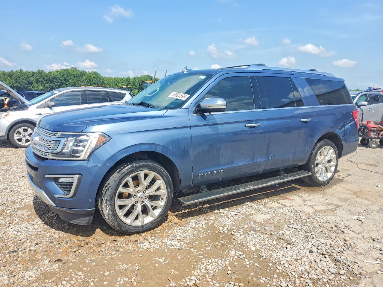 2018 Ford Expedition Max Platinum, VIN 1FMJK1LT9JEA09483 — Vandalism