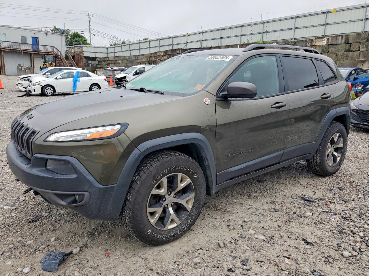 2015 Jeep Cherokee Trailhawk, VIN 1C4PJMBS7FW659992 — Rejected repair